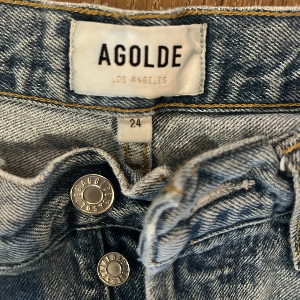 Agolde 90’s mid rise straight jeans in alter - Picture 9 of 10